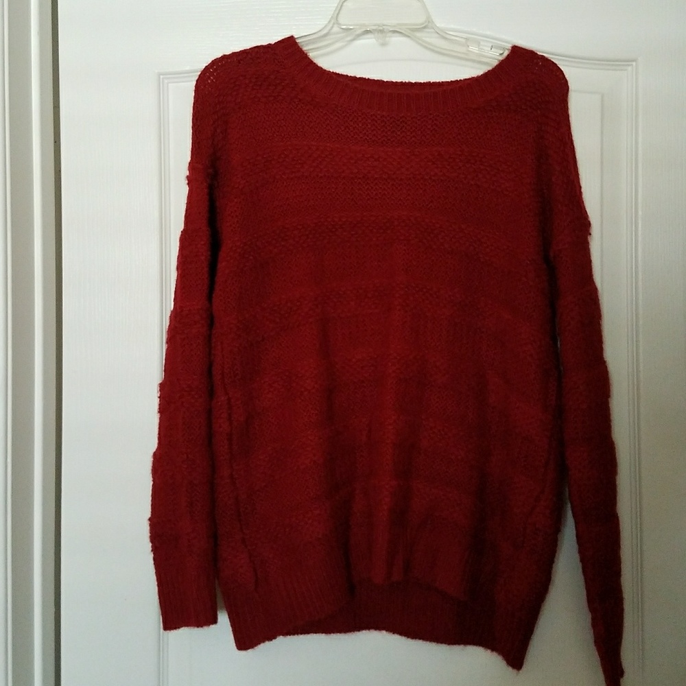 Red sweater